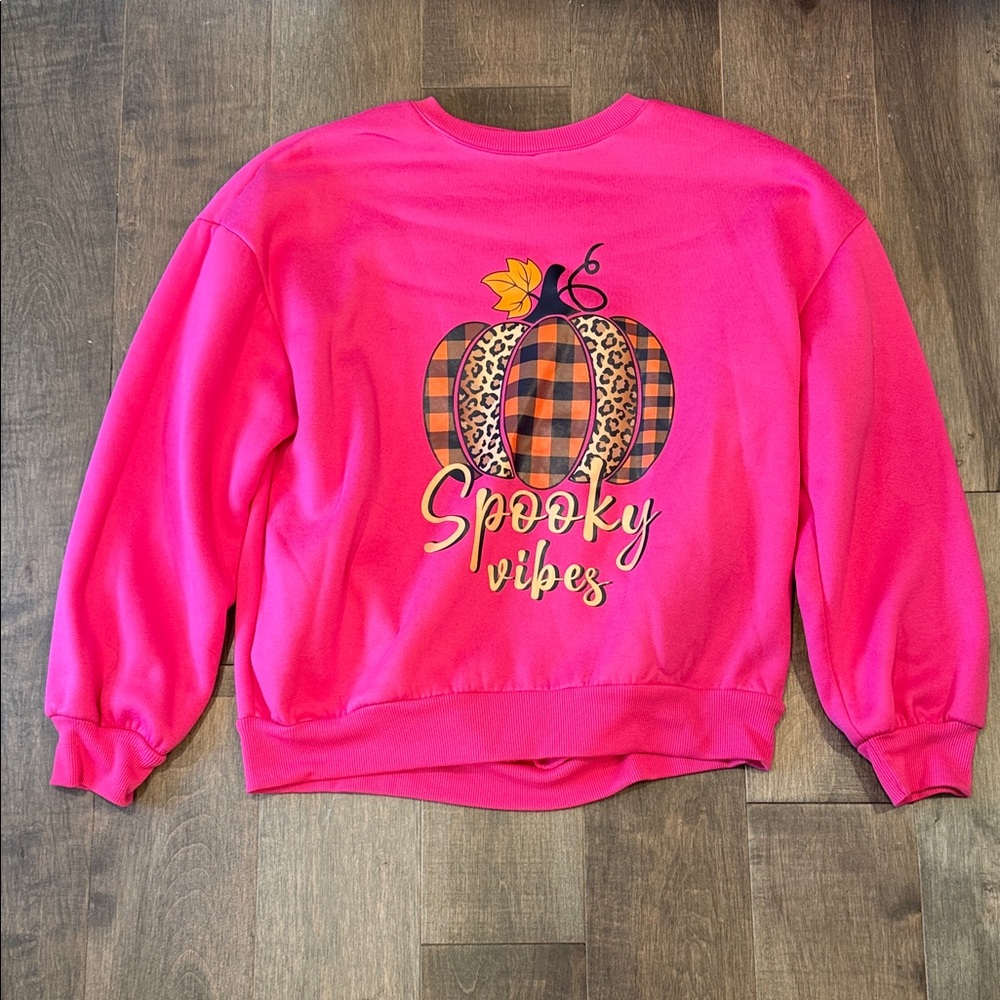 Pink Spooky Vibes Sweater